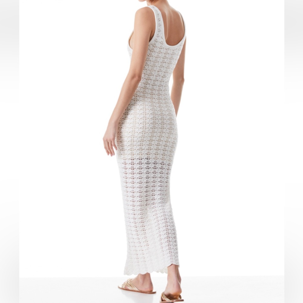 Alice + Olivia VERONIQUE POINTELLE
SCOOP NECK DRESS - Picture 4 of 8